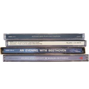 Set‎ of 4 CDs Alessio Bax/An Evening with Beethoven/Madama Butterfly/Berlioz EUC